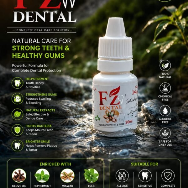 FZ Dental Drops – Natural Oral Care for Strong Teeth & Healthy Gums