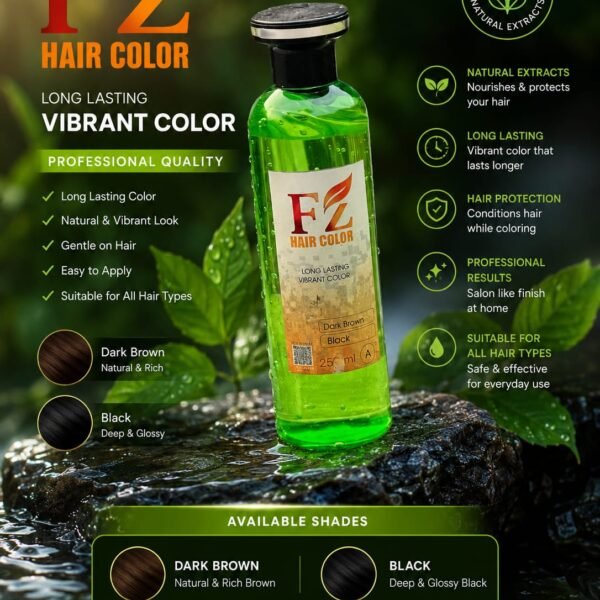 FZ Hair Color – Long Lasting Natural Hair Color