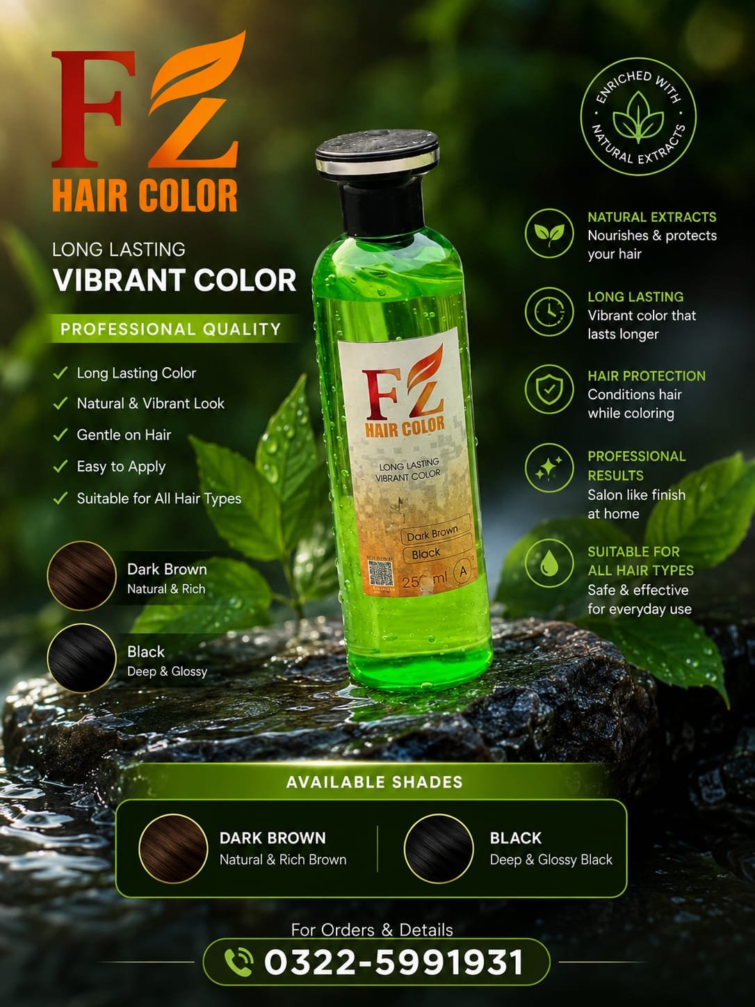 IMG-20260803-WA0002 FZ Hair Color – Long Lasting Natural Hair Color - Image 1
